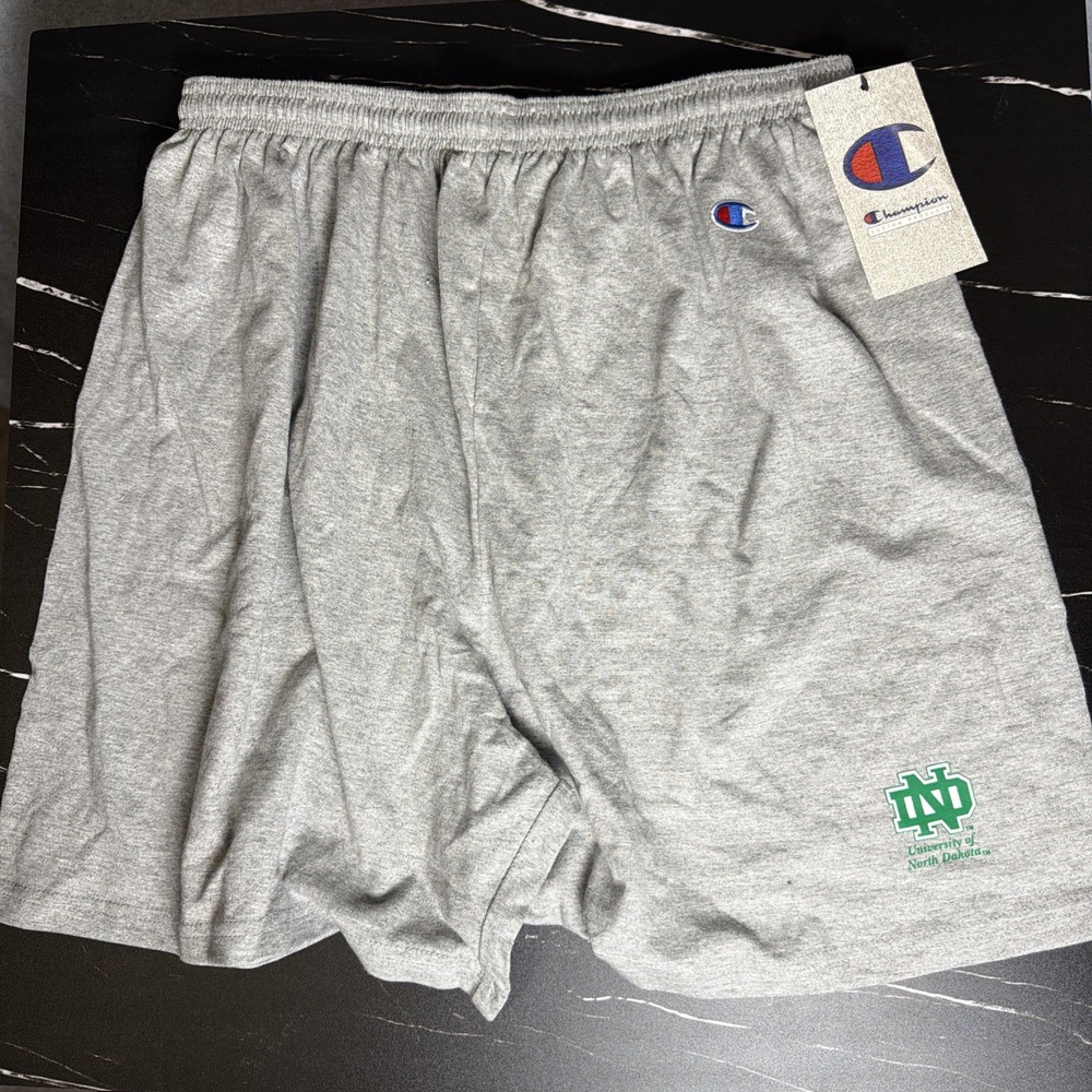 grey Champion basketball shorts University of North Dakota NWT XL 40-42