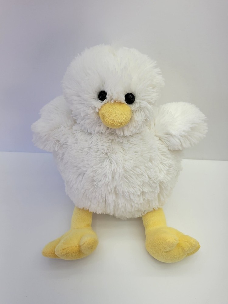 Seasonal Sensations Fuzzy White Duck Plush 10