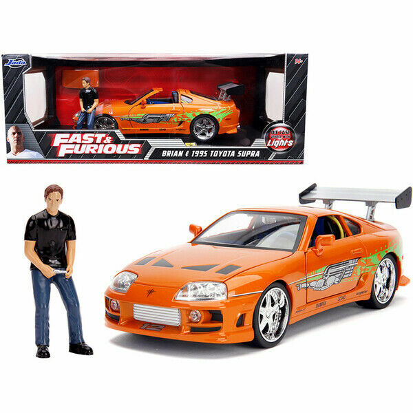 Jada 31139 1/18 Brian with Toyota Supra Fast