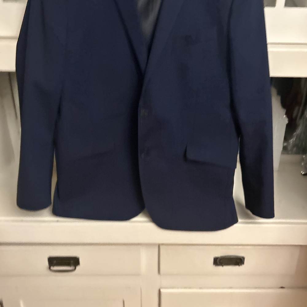 Kenneth Cole Reaction Men’s Navy Sport Coat Blazer – Size 40S