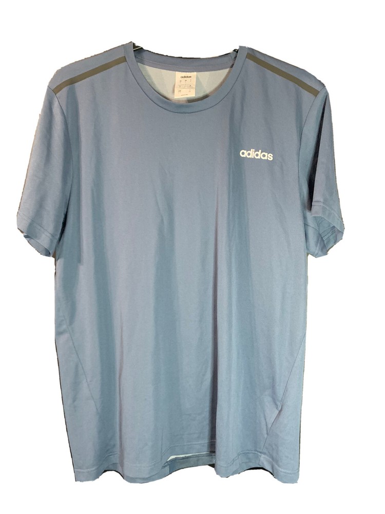 Adidas Blue Climalite Performance Athletic Shirt Size Extra Large XL