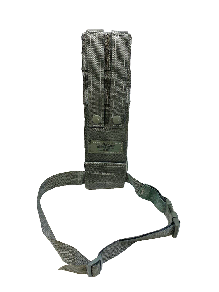US Military Molle II Holster Leg Extender Drop Leg Strap ACU Foliage Green EXC
