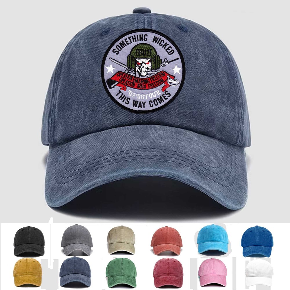 Custom Embroidered Hat IBU-21 Inshore Boat Unit Twenty One Tour 07 to 08, Gift