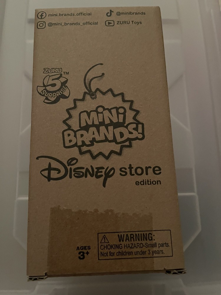 Discover ZURU’s Disney Mini Brands 2-Pack Collectible Toys in Factory-Fresh Box