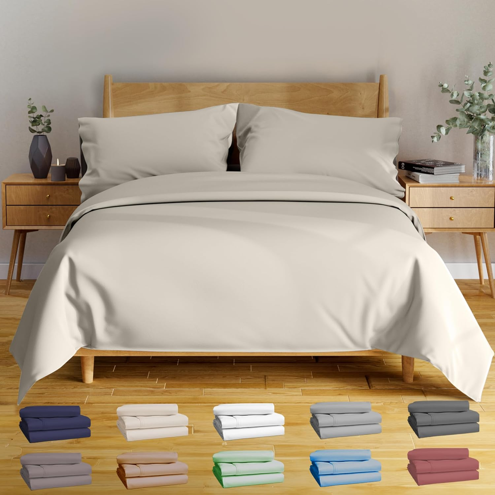 Luxury King Size Bamboo Viscose Sheet Set