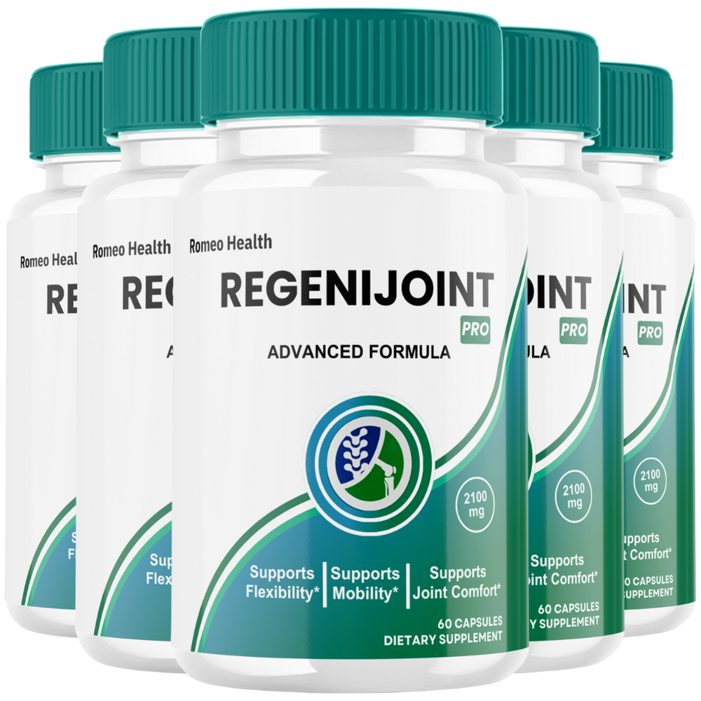 RegeniJoint - Official Regeni Joint Supplement Pills Advanced Formula (5 Bottle)