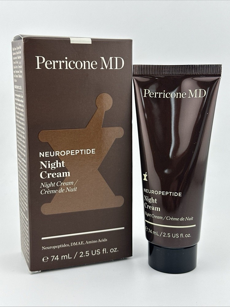 Perricone MD Neuropeptide Night Cream 2.5 oz 74 mL New In Box