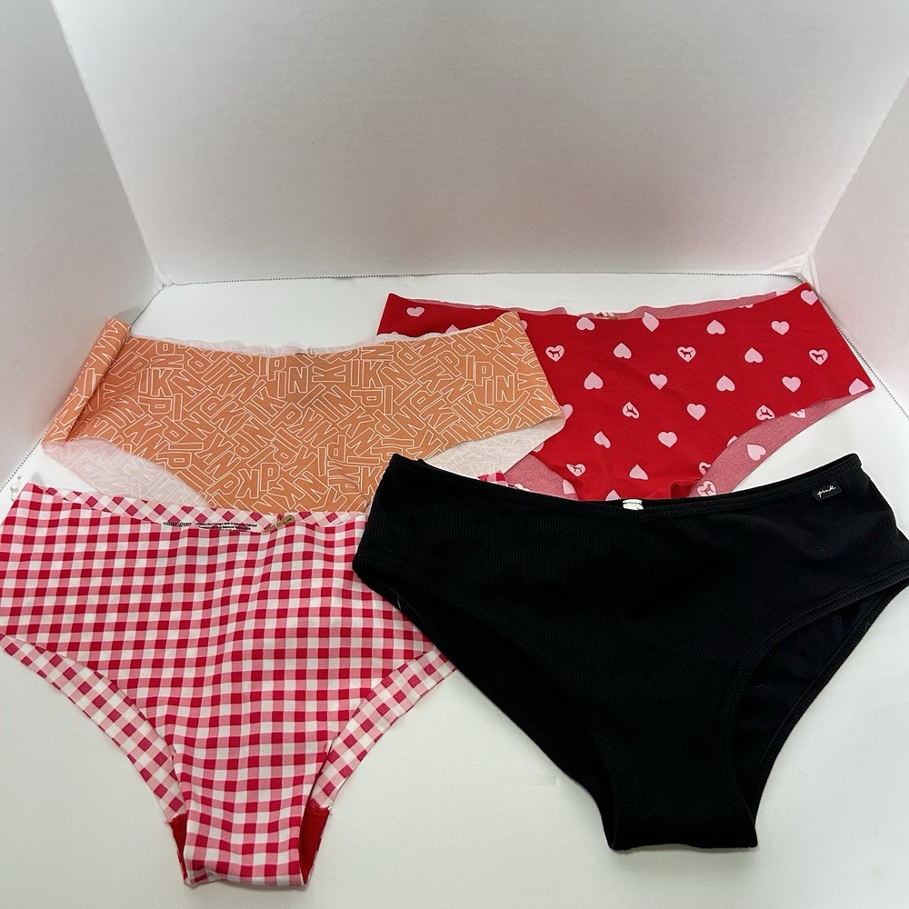 4 Victoria Secret Panties Size XL All Cheeksters Brand New With Tags