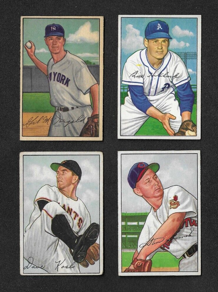 1952 Bowman Baseball:  Choose Your Card (#33 to #211)