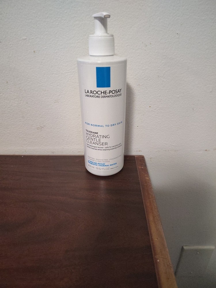 La Roche-Posay Toleriane Hydrating Gentle Face Cleanser 13.52 Oz 400 ml