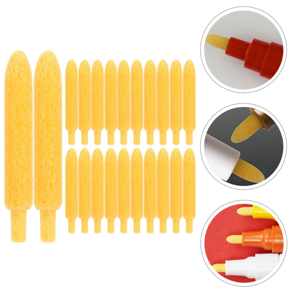30 Pcs Paint Pen Replacement Nibs for Multipurpose Markers