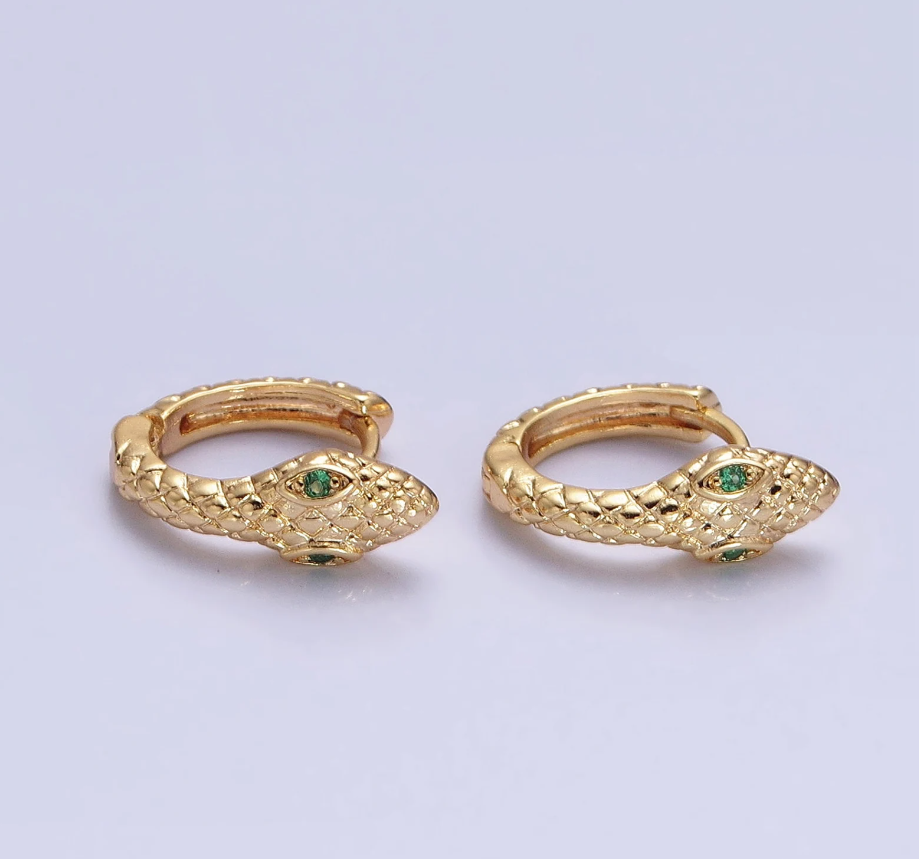 Snake Helix Earring Solid925 silver Cartilage Hoop Snake Cartilage Ring Gold Her