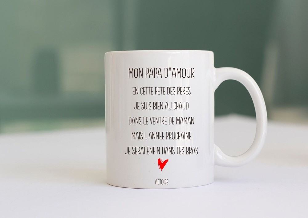 Fathers Day Mug Customizable Future Dad Mug Personalized Future Dad Gift