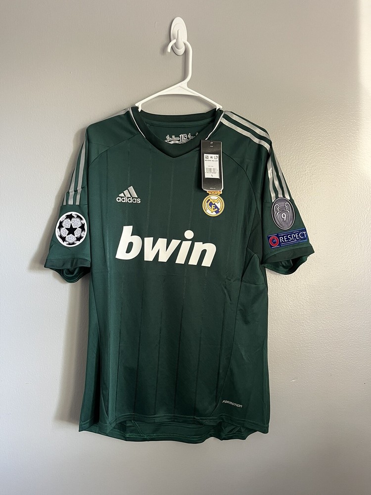 2012 Real Madrid Ronaldo Pine Green Third Kit. Size XXL. Brand New With Tags.