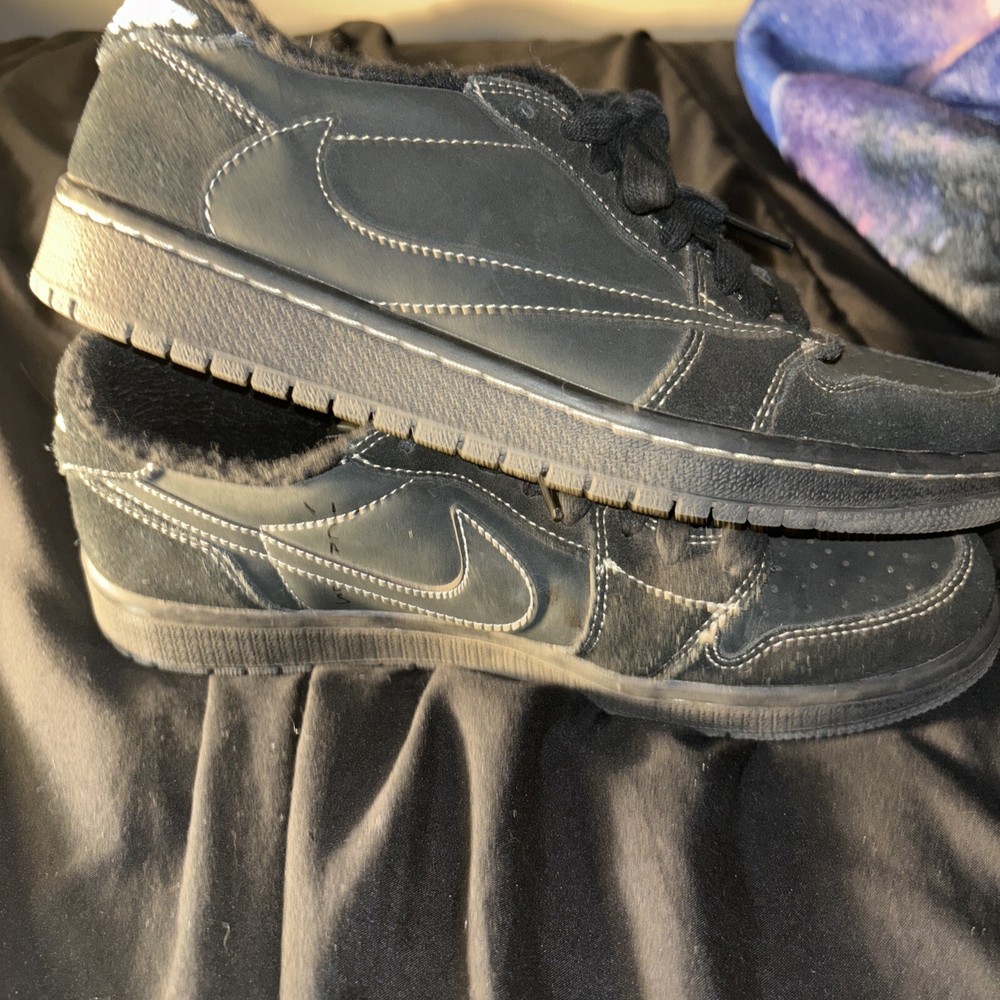 Size 7.5 - Jordan 1 Retro Low OG SP x Travis Scott Black Phantom