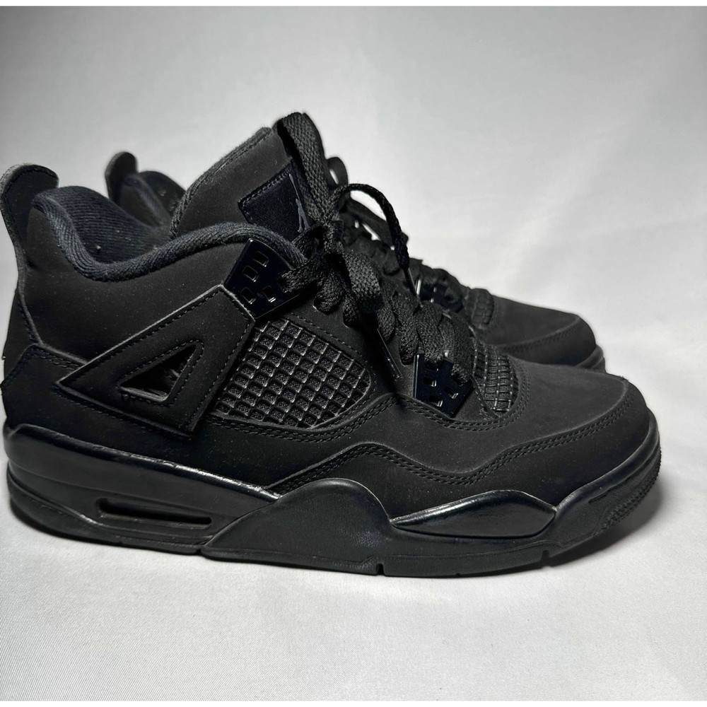 Size 6.5 - Nike Air Jordan 4 Retro GS Black Cat 2020 Men's Shoes