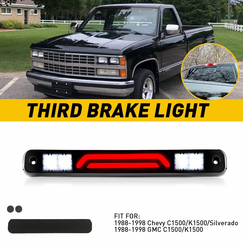 1988-1998 Chevy C1500 K1500 Silverado 3rd Brake & Cargo LED Light