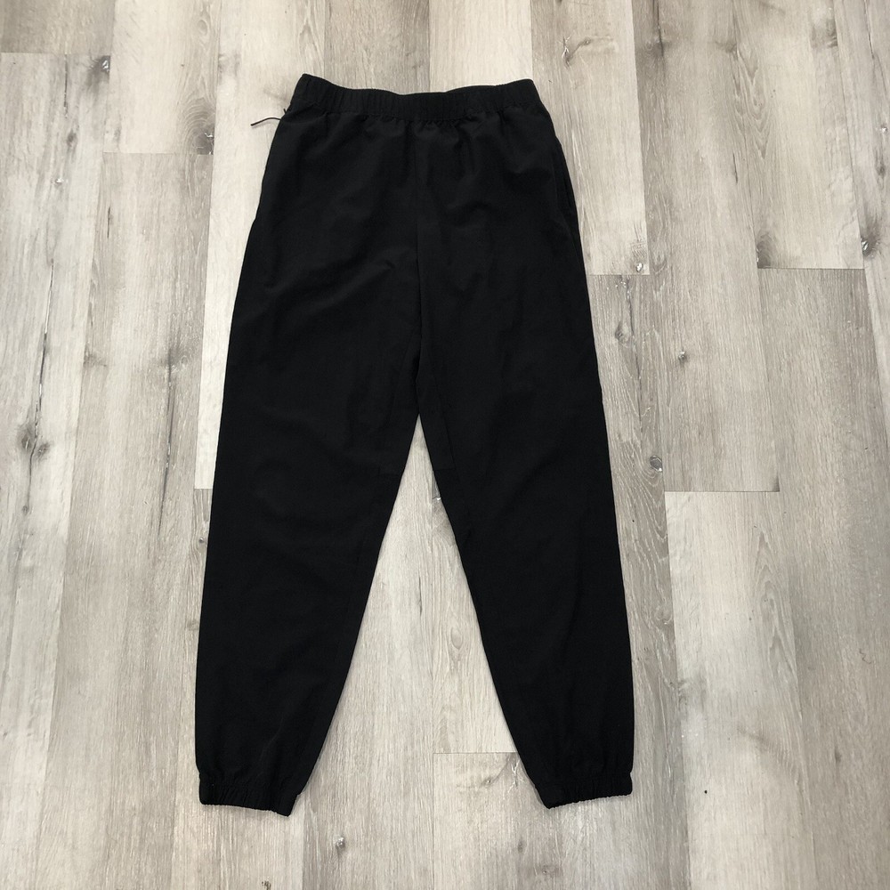 GAP Mens 4-Way Stretch Joggers in Black Size Small with Drawstring Waist