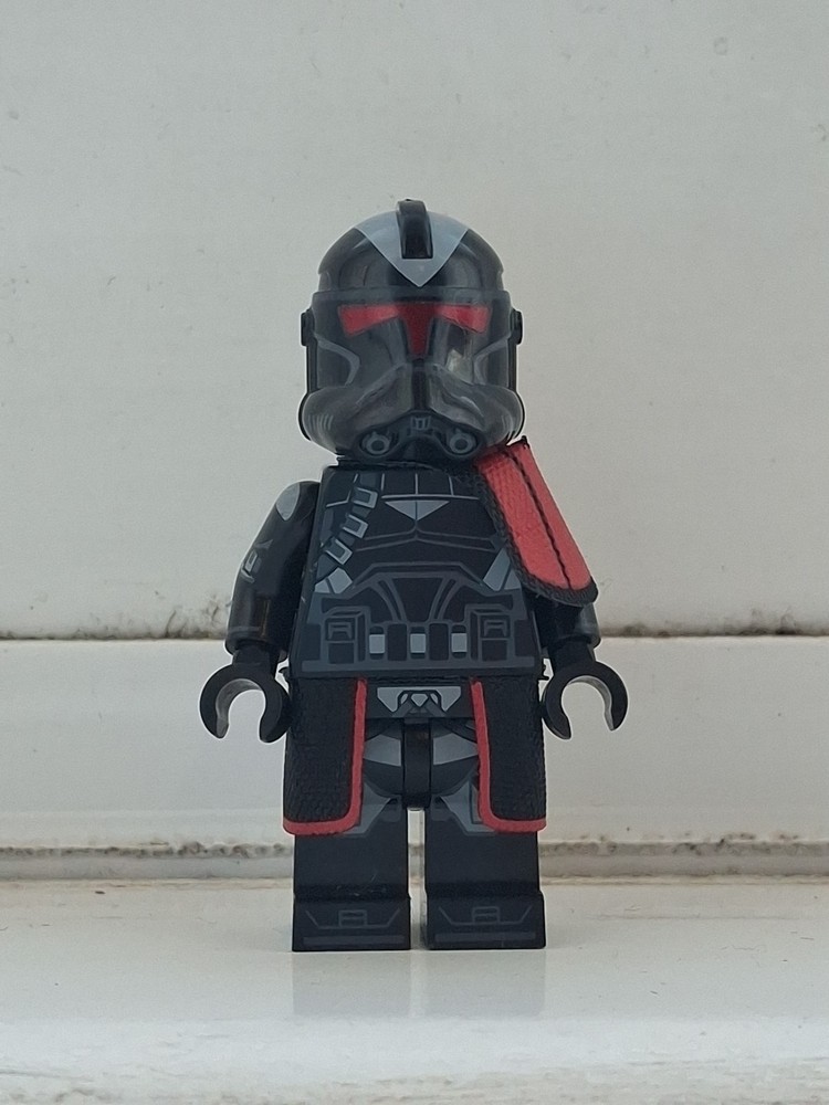 LEGO Star Wars Custom GCC Elite Shadow Clone Troopern Commander Minifigure
