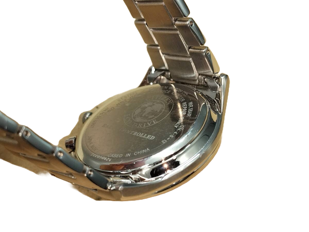 Nh2406 Citizen Eco Drive Radio Solar Analog Watch H415 from Japan