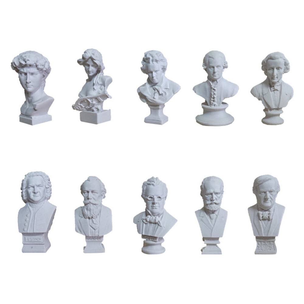 10 Pcs Face Lotion Ornaments Supermarket Lightweight Statue Office