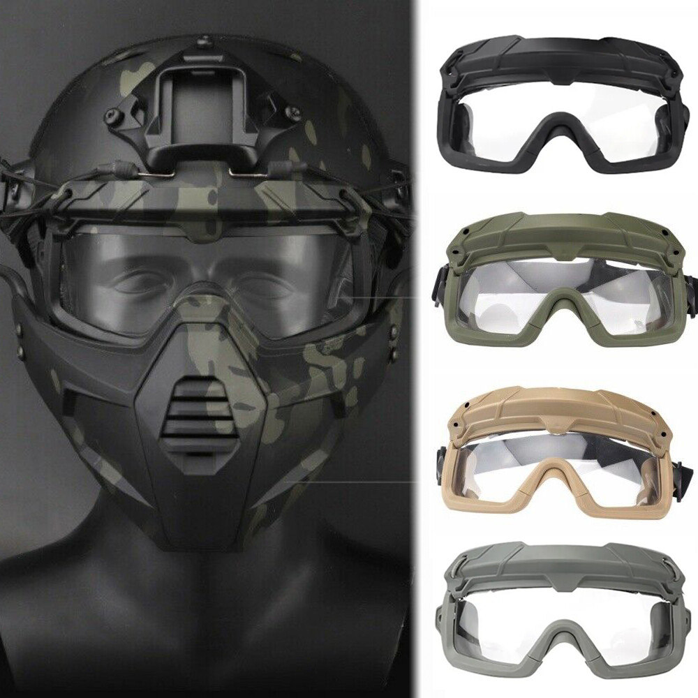 Tactical Airsoft Goggles Anti Fog Ballistic Safety Goggles for Shooting Hunting