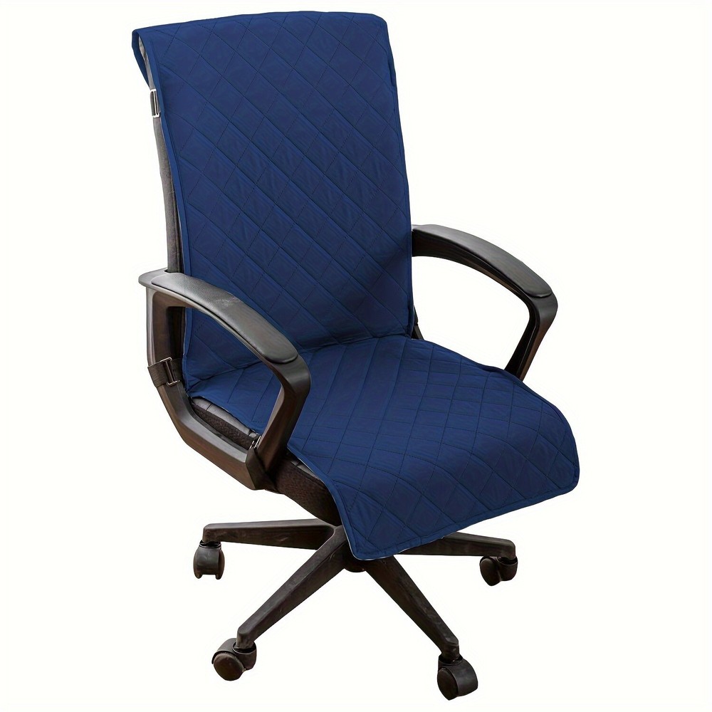100% waterproof non-slip reversible square office Chair Cover (large/medium)