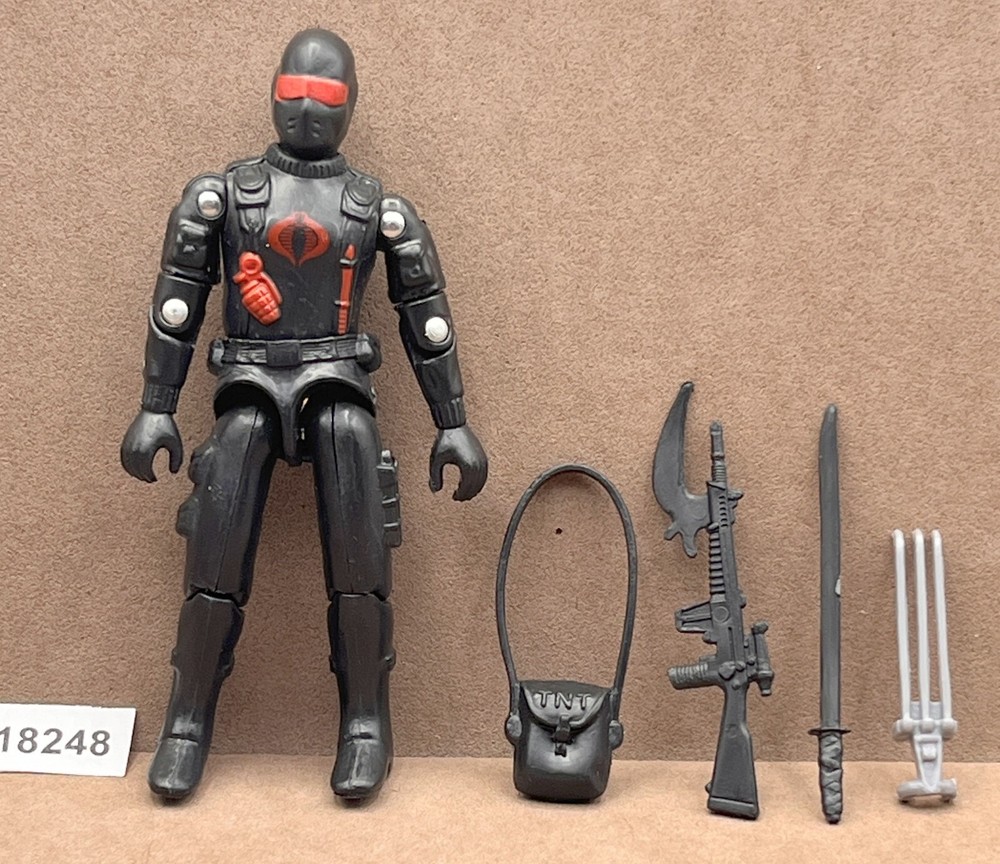 BLACK MAJOR CUSTOM OBSIDIAN INVASOR G.I. Joe 3.75