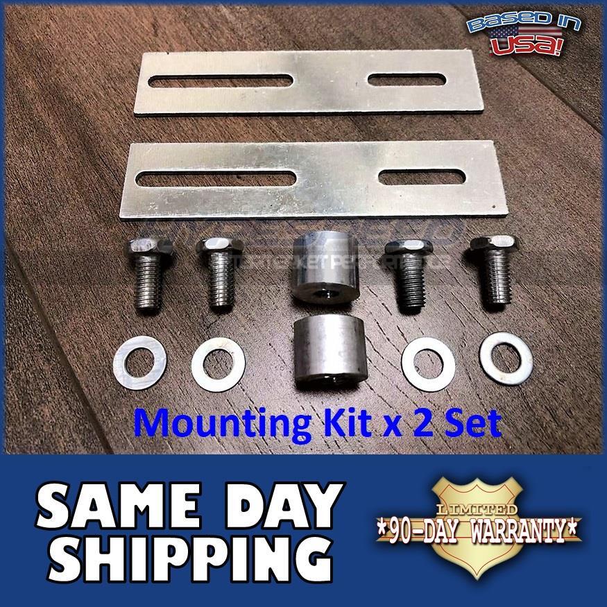Turbo FMIC intercooler mounting bracket bung hex bolt washer kit