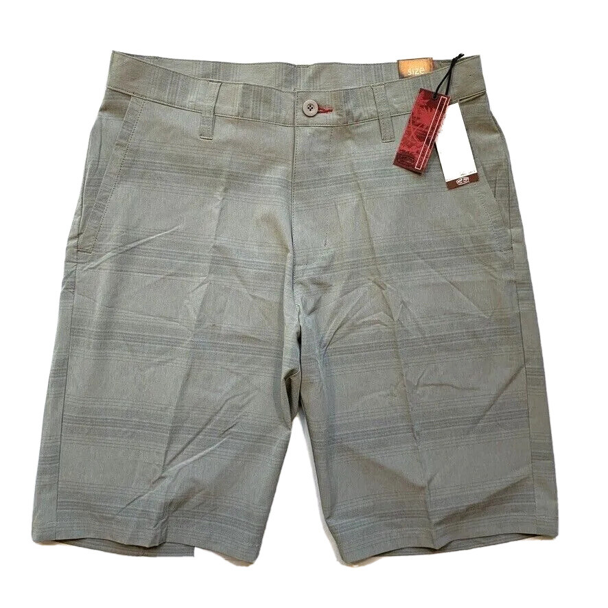 Ron Jon Surf Shop Hybrid Board Shorts Mens 32 Swim Trunks UV Land Water NWT