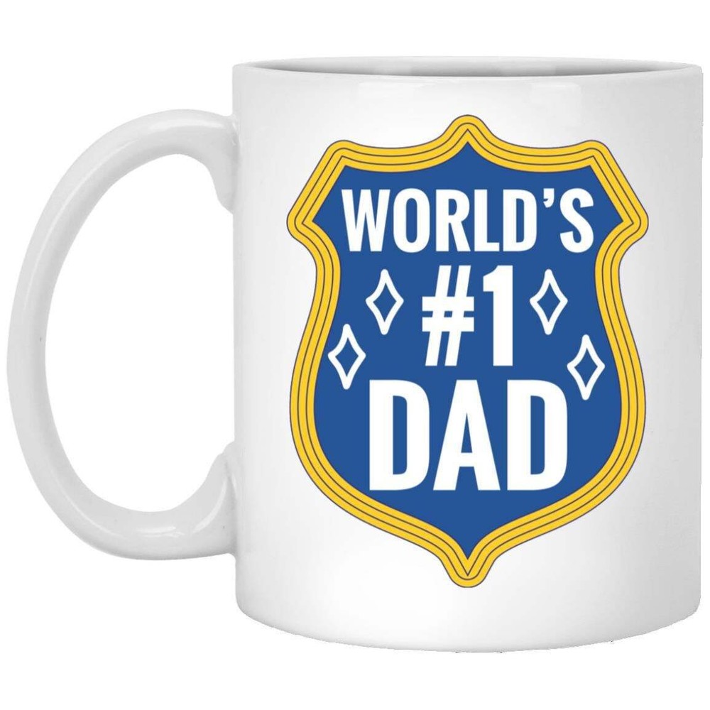 Father's Day Coffee Mug World's #1 Dad Coffee Mugs Gift For Dad On Father's Day