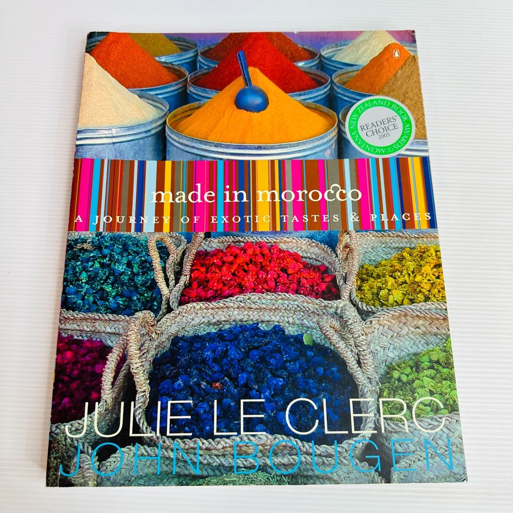 Authentic Moroccan Recipes by Julie Le Clerc - Cookbook on Food & Travel Cuisine