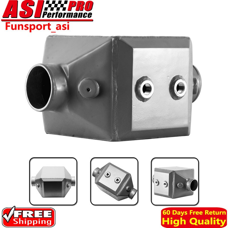 Heavy Duty Aluminum Race Water To Air Intercooler 2500CFM 2000HP 17