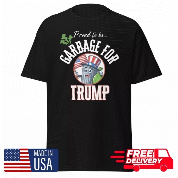 New Funny Garbage for Trump Shirt – Deplorable Anti-Biden/Kamala Tee