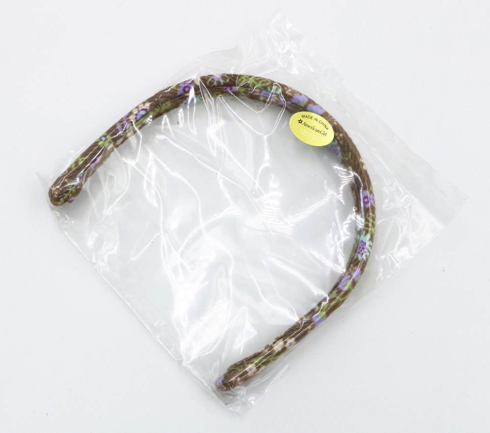 American Girl cute flower fabric art hairpin made for  18'' doll