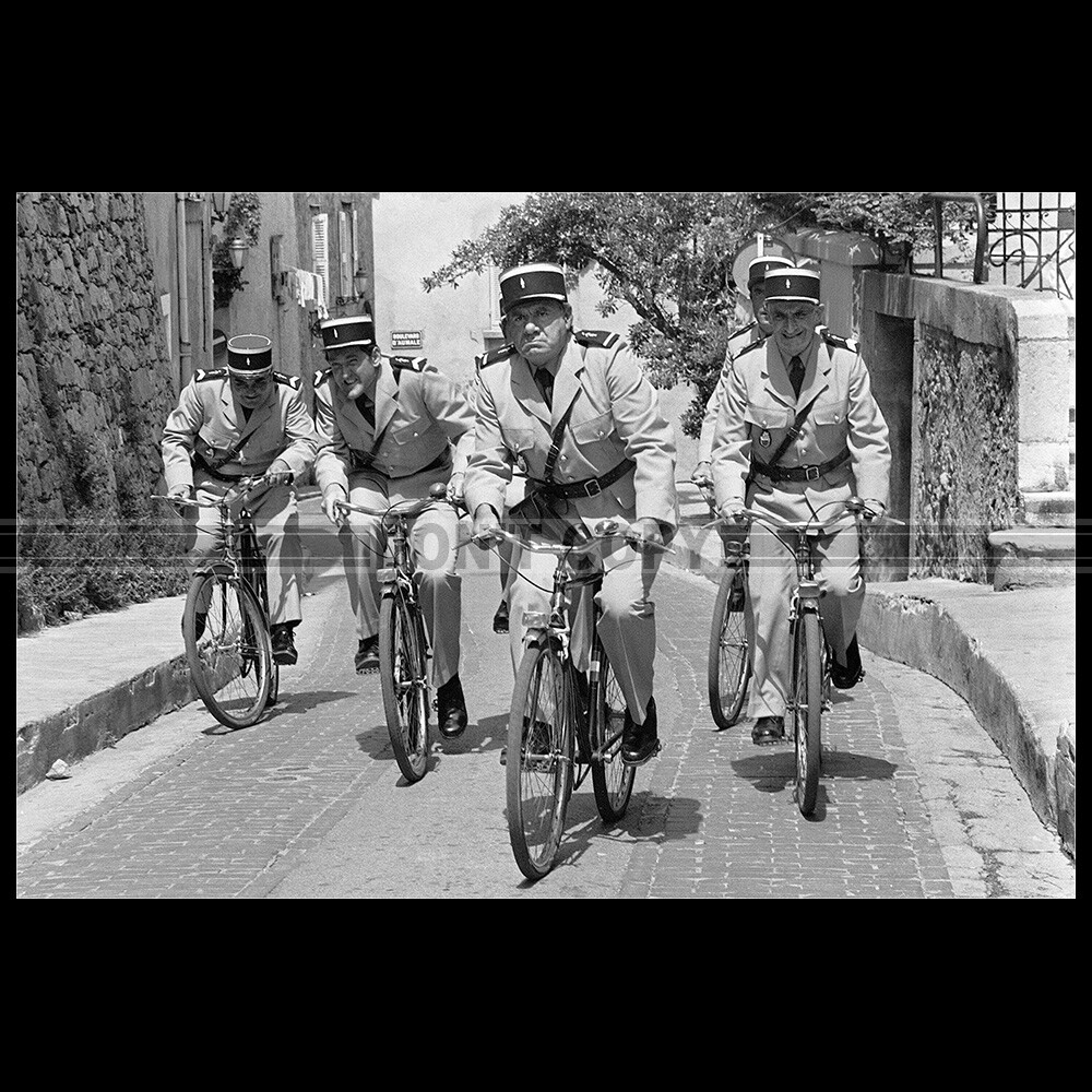Photo F.004403 LOUIS DE FUNÈS MICHEL GALABRU (LE GENDARME DE SAINT-TOPEZ) 1964