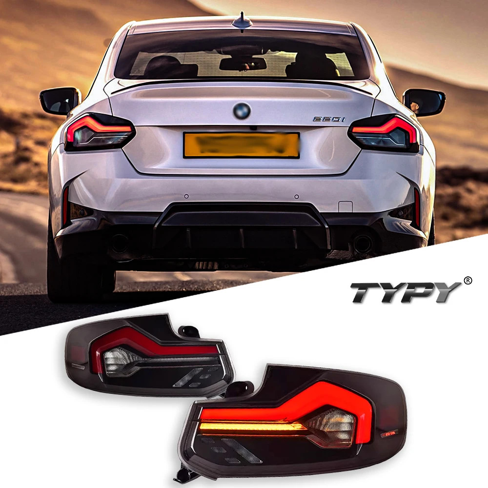 Full LED Tail Lights for 2014-2021 BMW 2-Series F22 230i/M235i/M240i/M2 Assembly