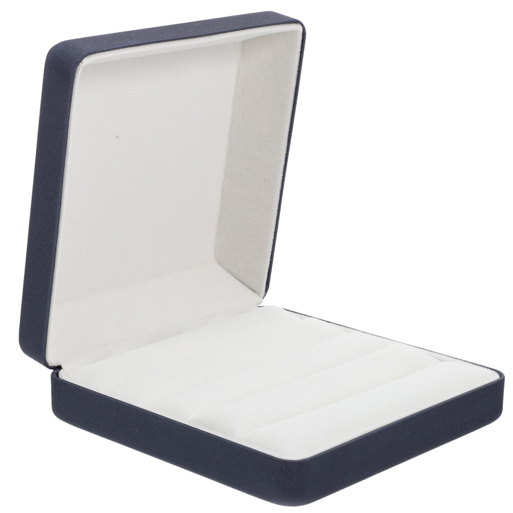 Travel Necklace Organizer Ring Storage Box Portable Rings Display Case