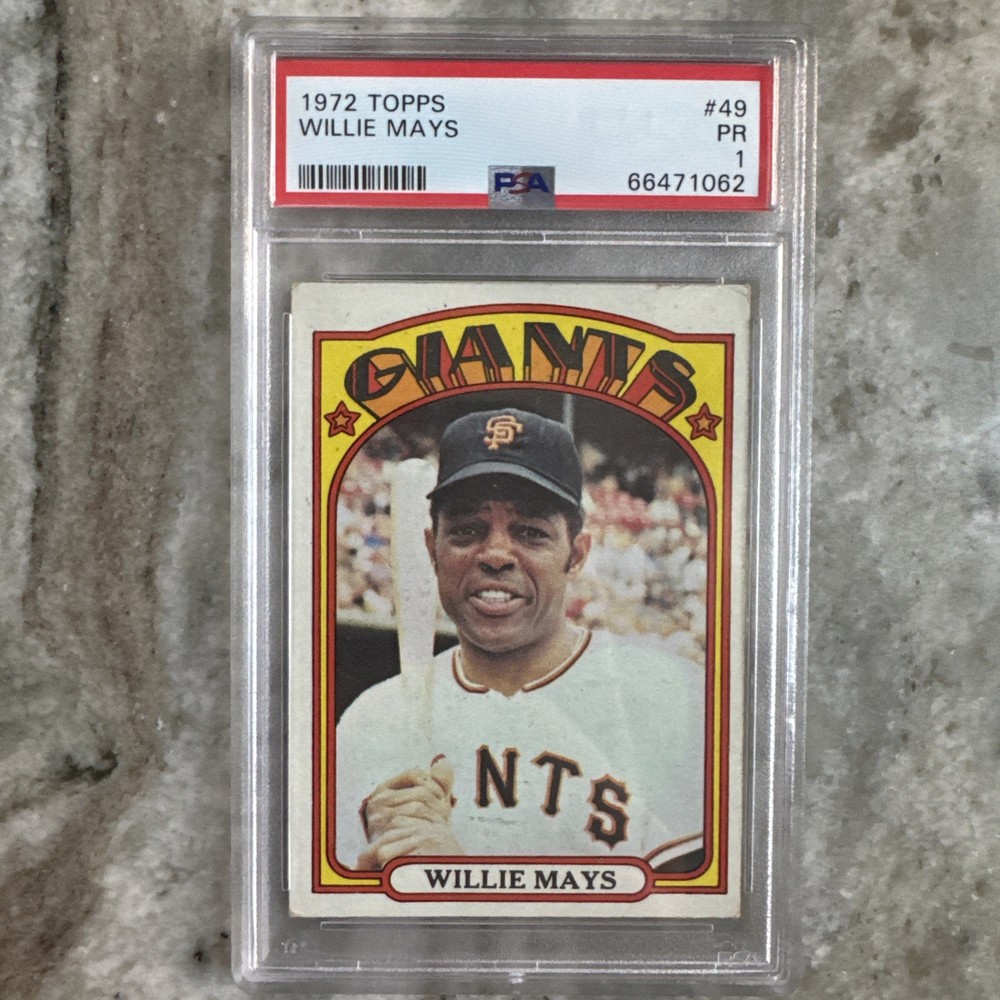 1972 Topps - Willie Mays #49