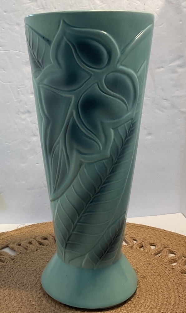 Vintage Art Deco Tall Pedestal Vase Made in USA
