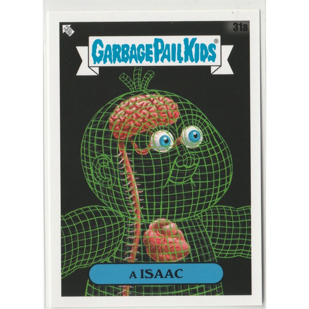Isaac #31a Garbage Pail Kids GPK 2020 35th Anniversary Series Card