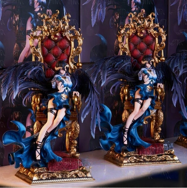 STAREXVA OVERLORD albedo Resin Statue In Stock 1/4 Scale Copyright H72cm Anime