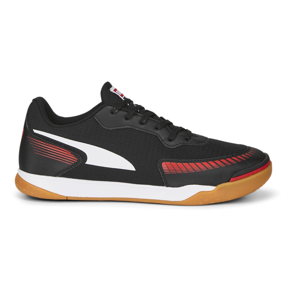PUMA Pressing III Indoor Soccer Shoes for Men - Black Athletic Sneakers 10693405