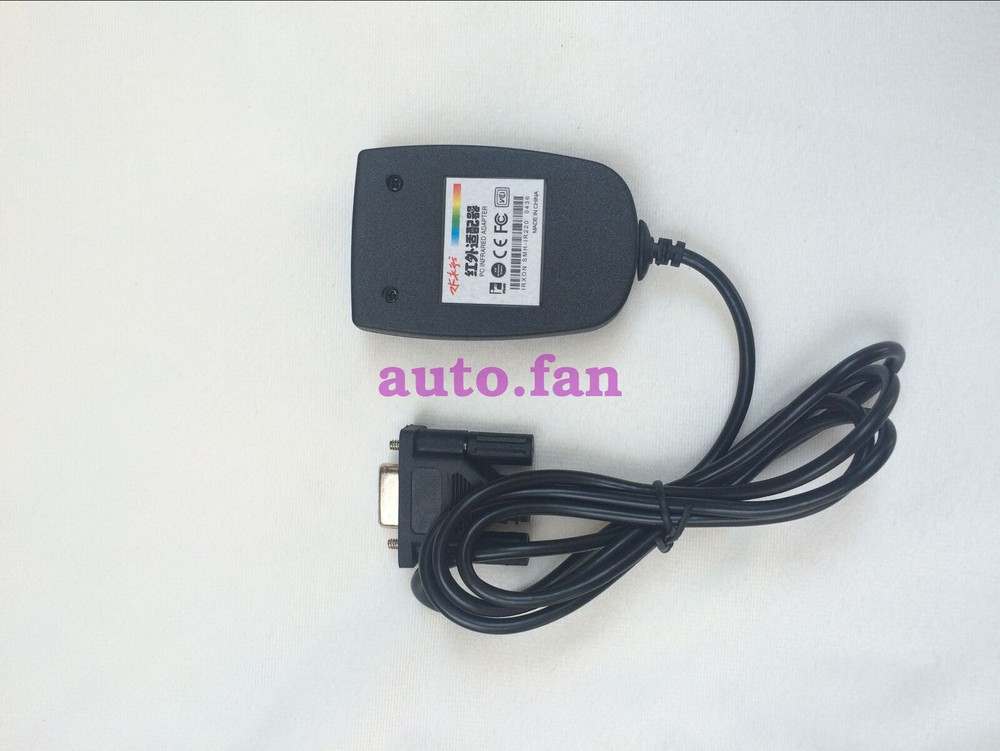 For RS232 serial communication infrared adapter, support IrDA and RAW-IR #E9