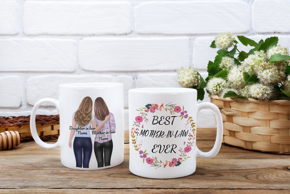 Personalized Mother In Law Gift Daughter In Law Mug Custom Mother In Law To Be