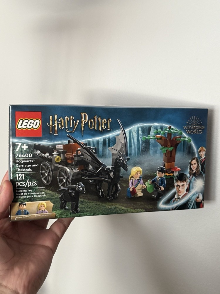 NEW Sealed Harry Potter Lego 76400 Hogwarts Carriage with Thestrals and Luna Lovegood Figure  