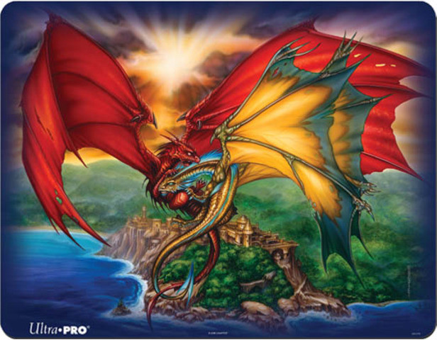 Go for the Throat - Playmat Ultra Pro GAMING SUPPLY BRAND NEW ABUGames