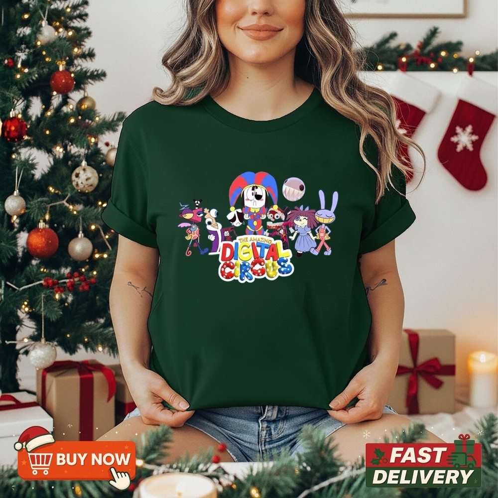 The Amazing Digital Circus Shirt, Digital Circus Party Tee, Gift For Kid, S-5XL