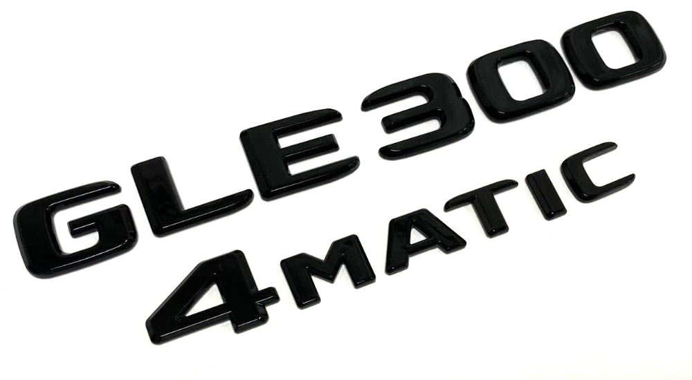 2 GLE300+4MATIC FOR MERCEDES REAR TRUNK EMBLEM BADGE NAMEPLATE DECAL NUMBER