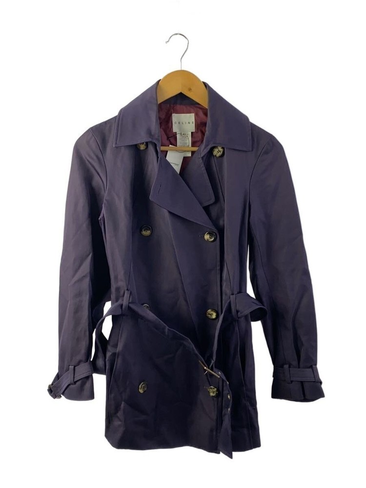 Celine Trench Coat/40/Nylon/Pup/22508/1193/Dirty Overall With Uneven Coloring 55